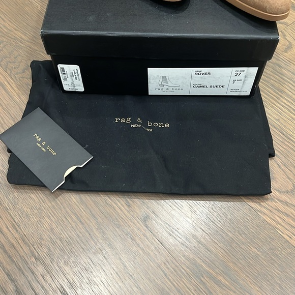 Rag & Bone rover Suede Boots - Tan - Picture 2 of 12